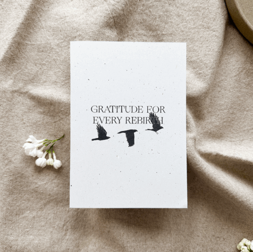 Carte postale + enveloppe │ Rebirth – Image 5