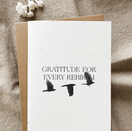 Carte postale + enveloppe │ Rebirth – Image 4